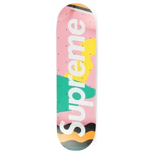 Supreme Flowers Skateboard Deck Pink - SS17 - US